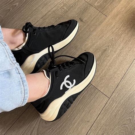 chanel sneakers used|chanel sneakers size 40.